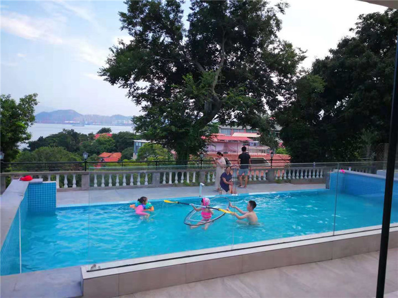 100 mm 150 mm de espesor de lujo piscina acrílico vidrio plexi vidrio para  piscinas grandes - Acrílico Yuejing